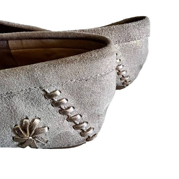 Jack Rogers Tan Suede Loafers size 11 - Picture 6 of 10